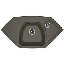 Кухонная мойка Florentina Sardiniya антрацит 20.150.D0980.302