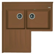 Кухонная мойка Florentina Adria коричневый 20.380.L0960.105