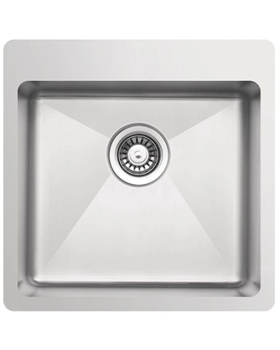 Кухонная мойка Florentina Optima полированная сталь OP.500.500.B.10.P.10