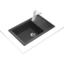 Кухонная мойка Teka Stone 60 S-TG 1B 1D темно-серый 115330034