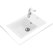 Кухонная мойка Teka Stone 60 S-TG 1B 1D белый арктик 115330033