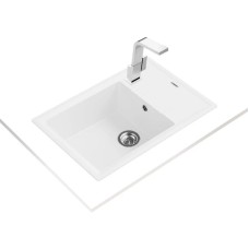 Кухонная мойка Teka Stone 60 S-TG 1B 1D белый арктик 115330033