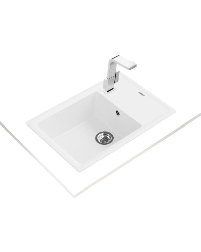 Кухонная мойка Teka Stone 60 S-TG 1B 1D белый арктик 115330033