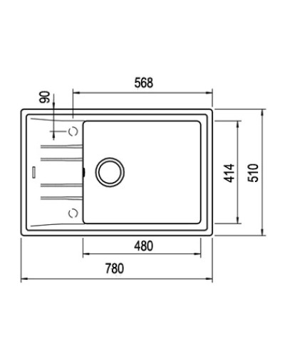 Кухонная мойка Teka Stone 60 S-TG 1B 1D топаз бежевый 115330032