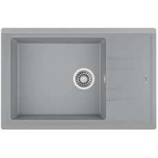 Кухонная мойка Teka Stone 60 S-TG 1B 1D серый металлик 115330028