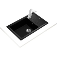 Кухонная мойка Teka Stone 60 S-TG 1B 1D черный металлик 115330031