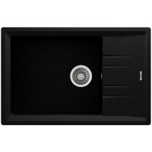 Кухонная мойка Teka Stone 60 S-TG 1B 1D черный металлик 115330031