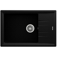 Кухонная мойка Teka Stone 60 S-TG 1B 1D черный металлик 115330031