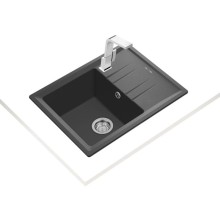 Кухонная мойка Teka Stone 45 S-TG 1B 1D темно-серый 115330048