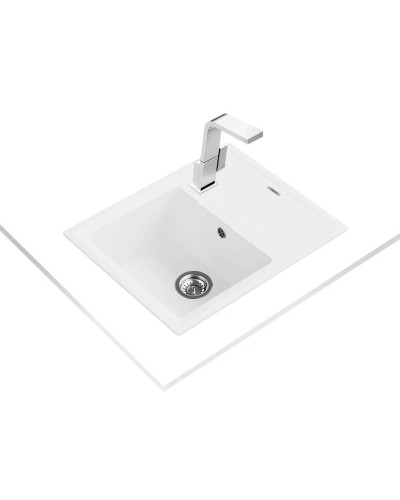 Кухонная мойка Teka Stone 45 S-TG 1B 1D белый арктик 115330047