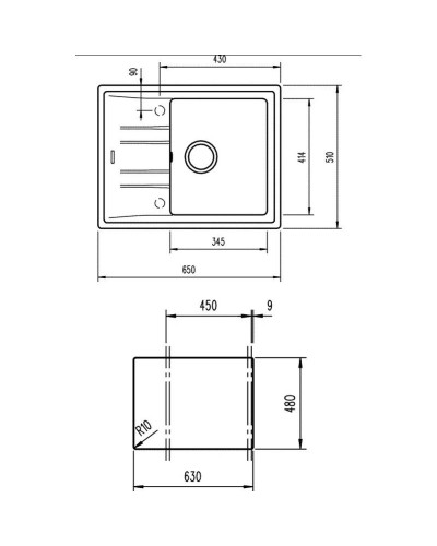 Кухонная мойка Teka Stone 45 S-TG 1B 1D топаз бежевый 115330046