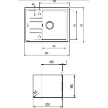 Кухонная мойка Teka Stone 45 S-TG 1B 1D песочный 115330044