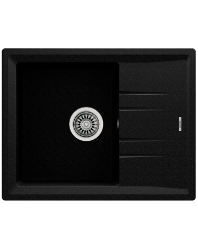 Кухонная мойка Teka Stone 45 S-TG 1B 1D черный металлик 115330045