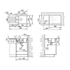 Кухонная мойка Teka Kea 60 B-TG белый арктик 40143373