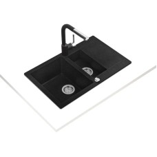 Кухонная мойка Teka Clivo 60 B-TQ черный металлик 40148020