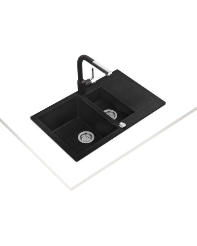 Кухонная мойка Teka Clivo 60 B-TQ черный металлик 40148020