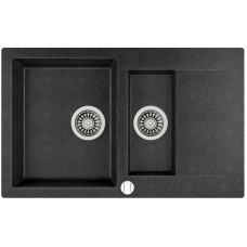 Кухонная мойка Teka Clivo 60 B-TQ черный металлик 40148020