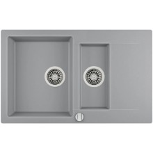 Кухонная мойка Teka Clivo 60 B-TQ графит металлик 40148021