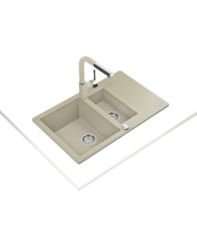 Кухонная мойка Teka Clivo 60 B-TQ топаз бежевый 40148022