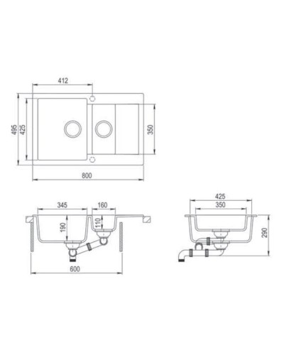 Кухонная мойка Teka Clivo 60 B-TQ песочный 40148023
