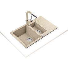 Кухонная мойка Teka Clivo 60 B-TQ песочный 40148023