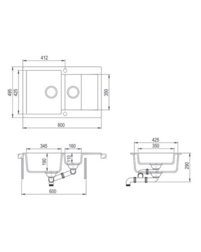 Кухонная мойка Teka Clivo 60 B-TQ белый мрамор 40148024