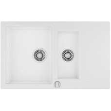 Кухонная мойка Teka Clivo 60 B-TQ белый мрамор 40148024