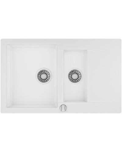 Кухонная мойка Teka Clivo 60 B-TQ белый мрамор 40148024