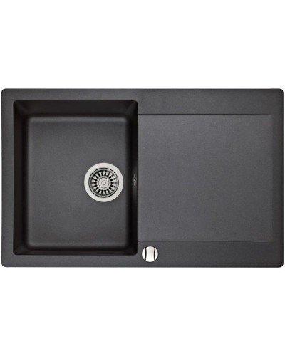 Кухонная мойка Teka Clivo 45 B-TQ черный металлик 40148000
