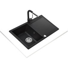 Кухонная мойка Teka Clivo 45 B-TQ черный металлик 40148000