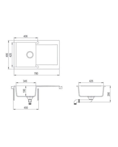 Кухонная мойка Teka Clivo 45 B-TQ топаз бежевый 40148002