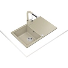 Кухонная мойка Teka Clivo 45 B-TQ топаз бежевый 40148002