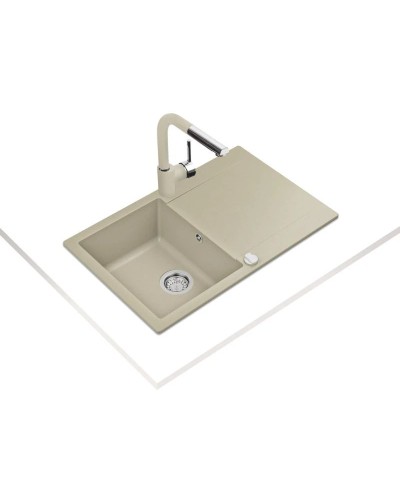 Кухонная мойка Teka Clivo 45 B-TQ топаз бежевый 40148002