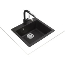 Кухонная мойка Teka Clivo 50 S-TQ черный металлик 40148010
