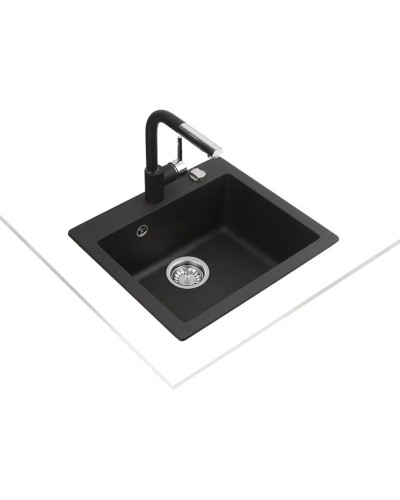Кухонная мойка Teka Clivo 50 S-TQ черный металлик 40148010