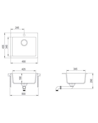 Кухонная мойка Teka Clivo 50 S-TQ топаз бежевый 40148012