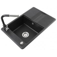 Кухонная мойка Teka Estela 50 B-TQ черный металлик 40148080
