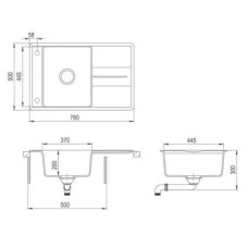 Кухонная мойка Teka Estela 50 B-TQ топаз бежевый 40148082