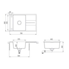 Кухонная мойка Teka Estela 50 B-TQ песочный 40148083