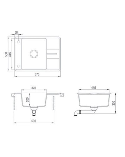 Кухонная мойка Teka Estela 50 S-TQ графит металлик 40148091