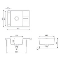 Кухонная мойка Teka Estela 50 S-TQ топаз бежевый 40148092