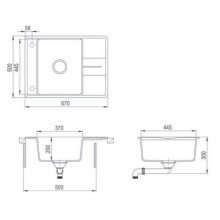Кухонная мойка Teka Estela 50 S-TQ топаз бежевый 40148092