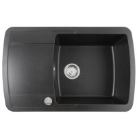 Кухонная мойка Teka Liva 60 S-TQ черный металлик 40148180