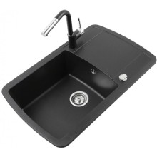 Кухонная мойка Teka Liva 60 S-TQ черный металлик 40148180