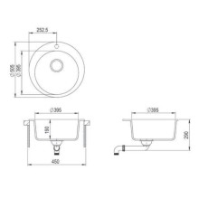Кухонная мойка Teka Clave 45 B-TQ 1B графит металлик 40148141