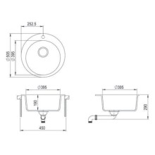 Кухонная мойка Teka Clave 45 B-TQ 1B топаз бежевый 40148142