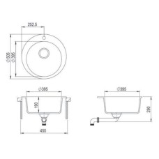 Кухонная мойка Teka Clave 45 B-TQ 1B топаз бежевый 40148142