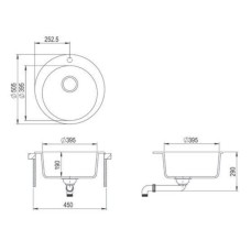 Кухонная мойка Teka Clave 45 B-TQ 1B песочный 40148143