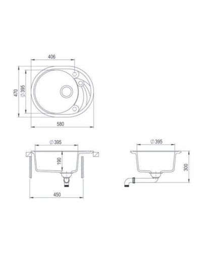 Кухонная мойка Teka Clave 45 S-TQ графит металлик 40148151