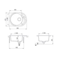 Кухонная мойка Teka Clave 45 S-TQ топаз бежевый 40148152